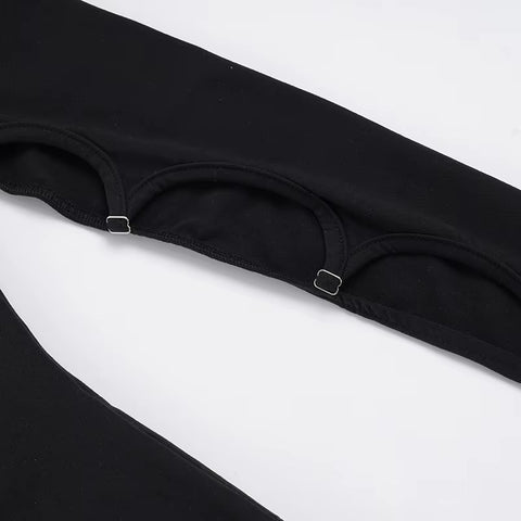 Asymmetric Cutout Top