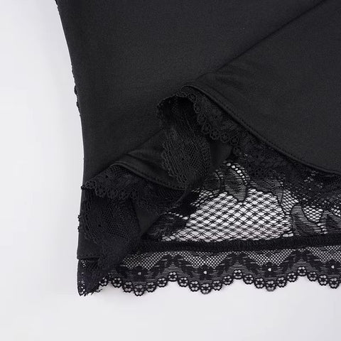 Lace Square Neck Top
