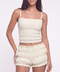 Ruffle Texture Shorts